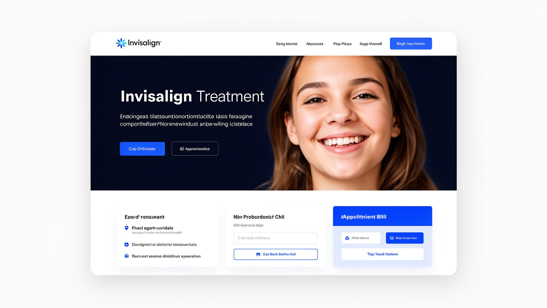 Premium orthodontic practice website built by Smile Scale Media